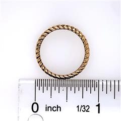 James Avery 14K Yellow Gold Twisted Band Ring